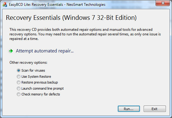 easy recovery essentials for windows 7 free download